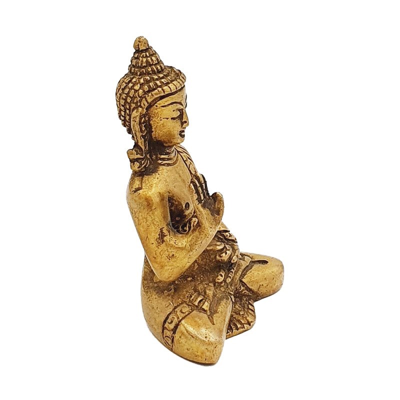Statuette de Bouddha en laiton