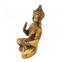 Statuette de Bouddha en laiton