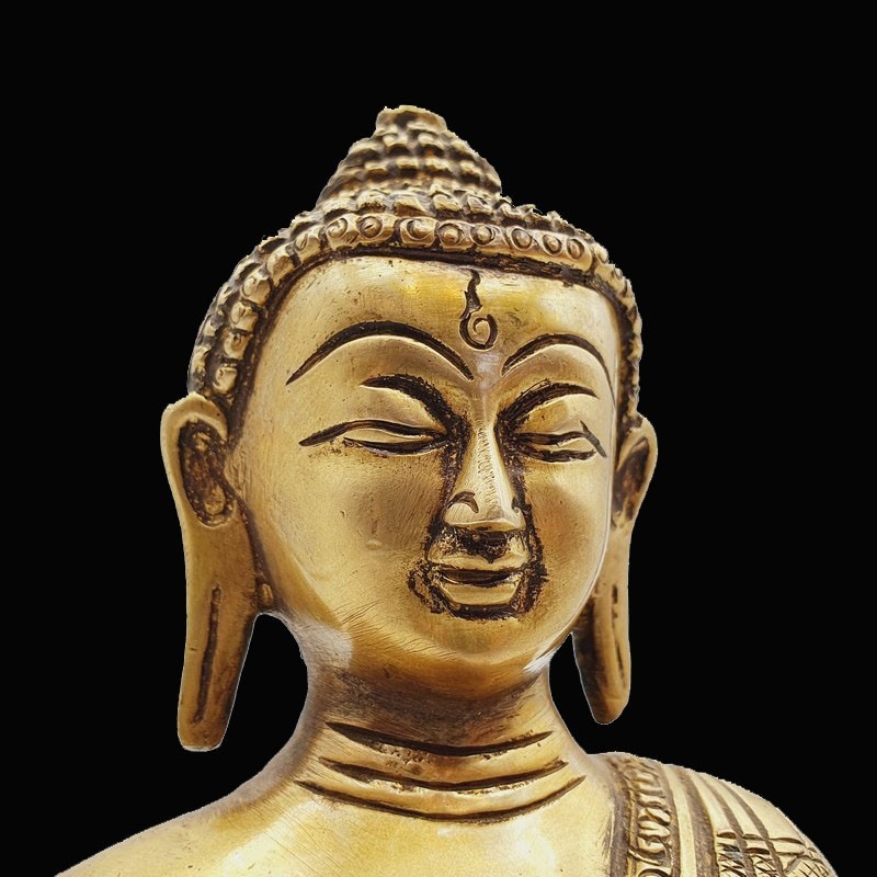 Statue de Bouddha Bhūmisparśa-mudrā