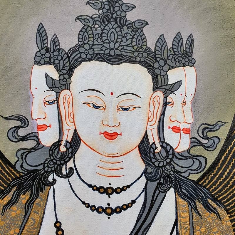 Thangka "Hariyō rākṣasa"