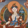 Thangka tibétaine blanche Tara