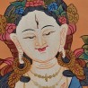 Thangka tibétaine blanche Tara