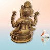 Statuette en laiton de Ganesh