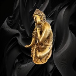 Très joli statue du Bouddha au repos