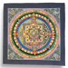 Belle thangka Kalachakra de Katmandou au Népal