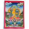 Manjushree Thangka inte au Népal par des moines tibétains