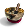 Bol chantant tibétain de qualité shiny en ré # pour 302 Hertz