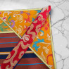Tablier tibétain multicolore pour les femmes des villages de montagne