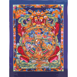 Thangka Bhavachakra