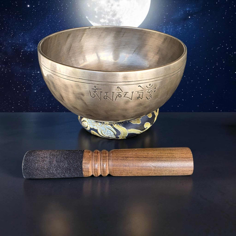 Bol tibétain Full Moon de Maître Santa Shakya