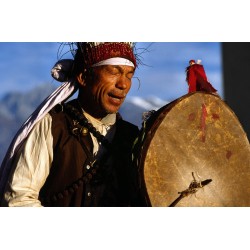 Tambour de chamane du Népal