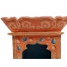 petit autel tibétain en bois peint à la main